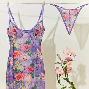 Brand New | Beautiful Lingerie Floral Set 🔥🌸